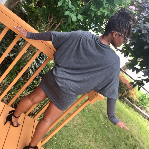 Grey Tunic can Wear as Dress - Picture 3 of 7